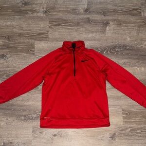 Nike Men's Red Pullover Jacket